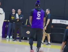 IM体育在线注册-勒布朗-詹姆斯在社交媒体上分享训练日常的简单介绍